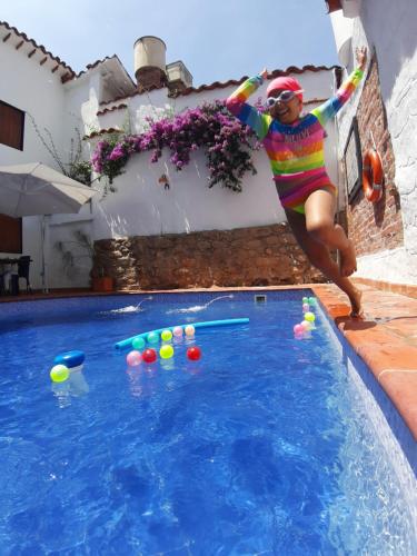 Swimming pool, Hotel Villa Del Socorro in Socorro Swimming pool, Hotel Villa Del Socorro in Socorro