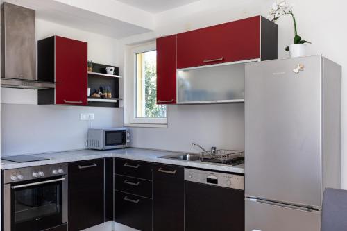 Konyha, Amarillo Apartments in Brasina Konyha, Amarillo Apartments in Brasina