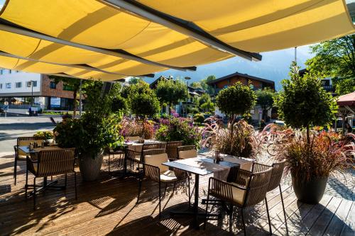 Balkon/Terrasse, LEDERER Boutique Hotel in Kaprun Balkon/Terrasse, LEDERER Boutique Hotel in Kaprun