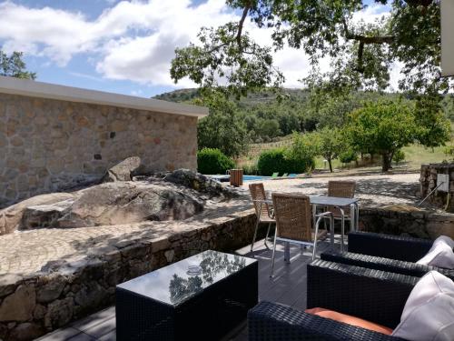 Erkély/terasz, Quinta dos Carvalhais - Serra da Estrela in Fornos De Algodres Erkély/terasz, Quinta dos Carvalhais - Serra da Estrela in Fornos De Algodres