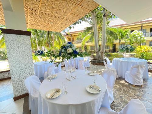 Banquet hall, Azure camotes resort hotel in Camotes Islands Banquet hall, Azure camotes resort hotel in Camotes Islands