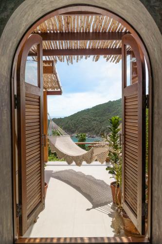 Balcony/terrace, Baan Talay Resort & Yoga in Ao Leuk Bay Balcony/terrace, Baan Talay Resort & Yoga in Ao Leuk Bay