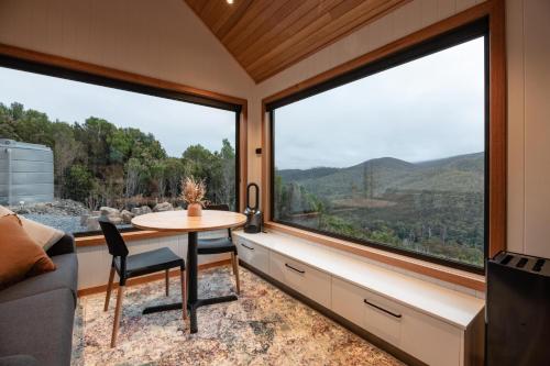 View, Tiny Escapes Cradle Valley in Cradle Mountain View, Tiny Escapes Cradle Valley in Cradle Mountain