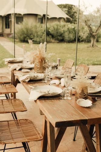 Restaurant, Terme di Vulci Glamping & Spa in Canino Restaurant, Terme di Vulci Glamping & Spa in Canino