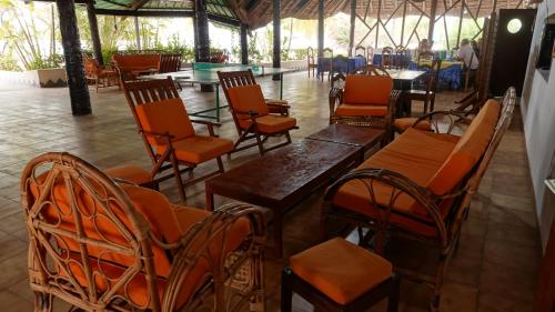 Bar/lounge, Hotel Katakalousse in Cap Skirring Bar/lounge, Hotel Katakalousse in Cap Skirring