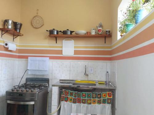 ห้องครัว, Casa Relva Suítes (Casa Relva Suites) in เลนคอยส์ ห้องครัว, Casa Relva Suítes (Casa Relva Suites) in เลนคอยส์