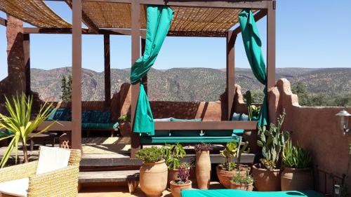 Balcony/terrace, Riad Cascades d'Ouzoud in Ouzoud Balcony/terrace, Riad Cascades d'Ouzoud in Ouzoud