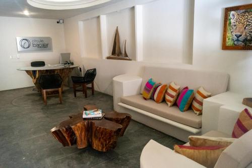 Lobby, Hotel Circulo Bacalar in Centro Lobby, Hotel Circulo Bacalar in Centro