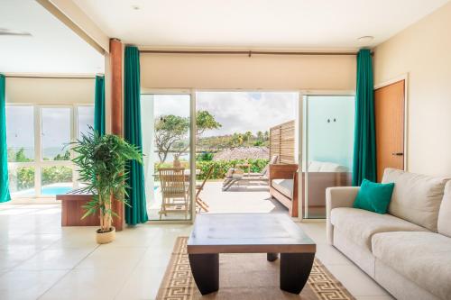 parveke/terassi, Suites Anagani in Le Francois parveke/terassi, Suites Anagani in Le Francois