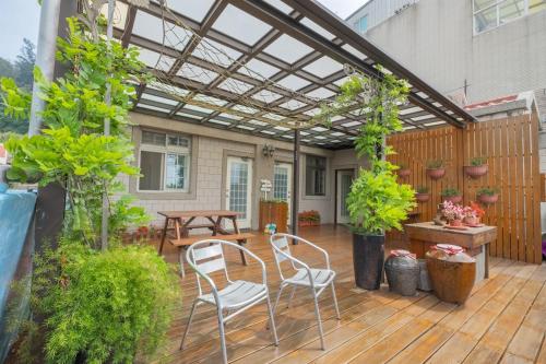 Balcony/terrace, Day Dream Hostel in Matsu Island Balcony/terrace, Day Dream Hostel in Matsu Island