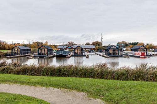 Pohled zvenku, Tattenhall Marina Floating Pods in Tattenhall Pohled zvenku, Tattenhall Marina Floating Pods in Tattenhall