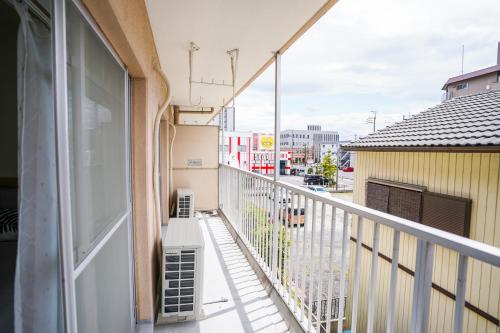 Balcony/terrace, stay'sサンジョイフル303号 in Nagoya Balcony/terrace, stay'sサンジョイフル303号 in Nagoya