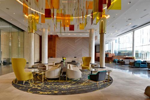 Lobby, @Sandton Hotel in Johannesburg Lobby, @Sandton Hotel in Johannesburg