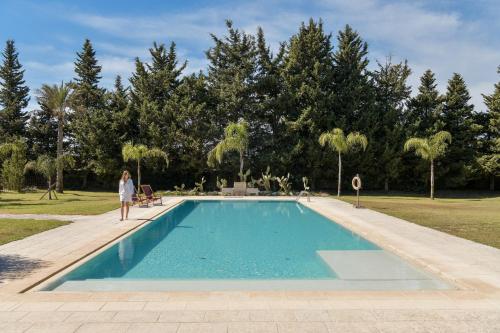 Swimming pool, Masseria Casina Baronale in Carpignano Salentino Swimming pool, Masseria Casina Baronale in Carpignano Salentino