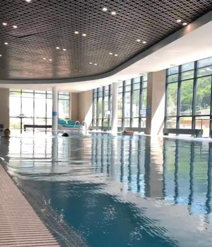 Swimming pool, Апартаменты комфорт класса in Estosadok Swimming pool, Апартаменты комфорт класса in Estosadok