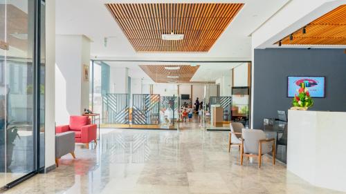 Фойє, STAR LAND HOTEL BASTOS in Яунде Фойє, STAR LAND HOTEL BASTOS in Яунде