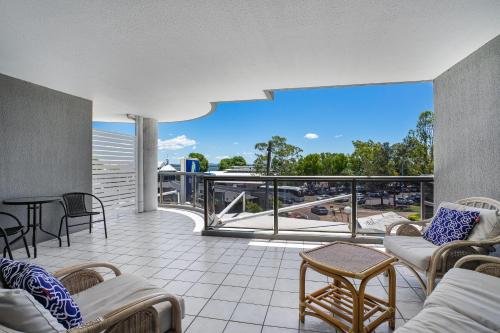 Varanda/terraço, Nelson Towers Motel & Apartments in Nelson Bay Varanda/terraço, Nelson Towers Motel & Apartments in Nelson Bay