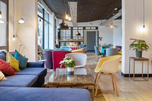 Előcsarnok, Campanile Epinal Centre - Gare in Epinal Városközpont Előcsarnok, Campanile Epinal Centre - Gare in Epinal Városközpont