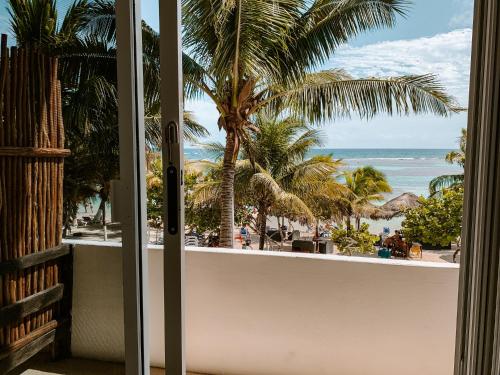 Kilátás, El Fuerte Beach Apartments in Mahahual Kilátás, El Fuerte Beach Apartments in Mahahual