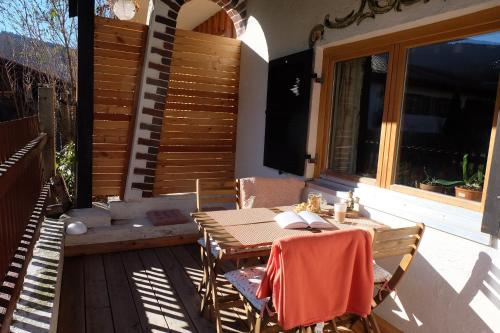 Balcony/terrace, Am Jenbach in Bad Feilnbach Balcony/terrace, Am Jenbach in Bad Feilnbach