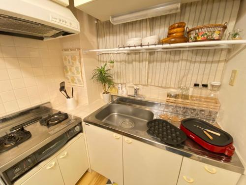 kuchnia, Chatelet Yoyogi Daini 401 - Vacation STAY 12247 near Meiji Jingu kuchnia, Chatelet Yoyogi Daini 401 - Vacation STAY 12247 near Meiji Jingu