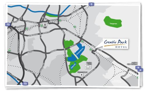 Creativ Park Hotel in Nürnberg városközpont közelében Creativ Park Hotel in Nürnberg városközpont közelében