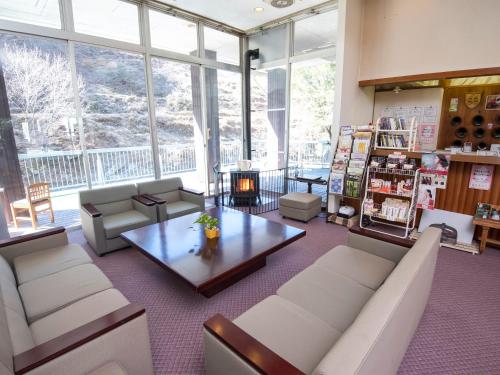 Lobby, Hotel Nosegawa in Totsukawa Lobby, Hotel Nosegawa in Totsukawa