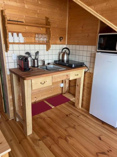 مطبخ, Rodinný dům na Sluneční stráni (Rodinny dum na Slunecni strani) in Dolni Dvur مطبخ, Rodinný dům na Sluneční stráni (Rodinny dum na Slunecni strani) in Dolni Dvur