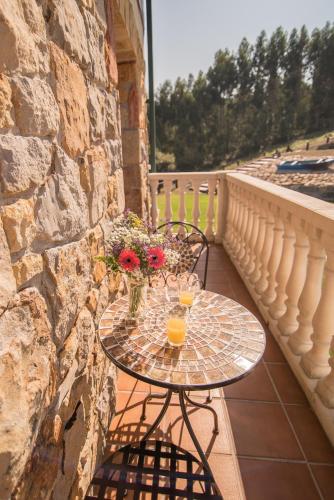 Erkély/terasz, AGROTURISMO ZUMINTXAZ in Mungia Erkély/terasz, AGROTURISMO ZUMINTXAZ in Mungia