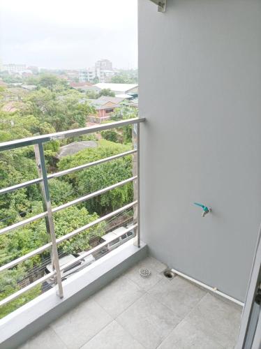 Balcony/terrace, JVAPLACE Apartel Nonthaburi near Central Plaza Rathanathibet Balcony/terrace, JVAPLACE Apartel Nonthaburi near Central Plaza Rathanathibet