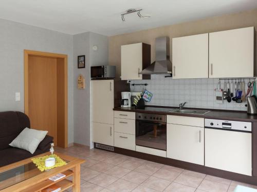Kitchen, Gorgeous Apartment in Merschbach with Terrace in Merschbach Kitchen, Gorgeous Apartment in Merschbach with Terrace in Merschbach