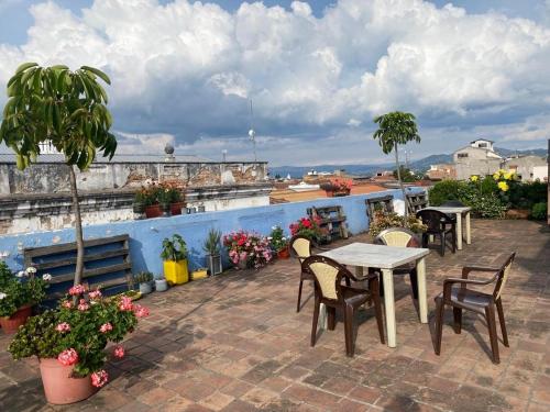 Балкон, Check Inn Bed and Breakfast in Куенка Балкон, Check Inn Bed and Breakfast in Куенка