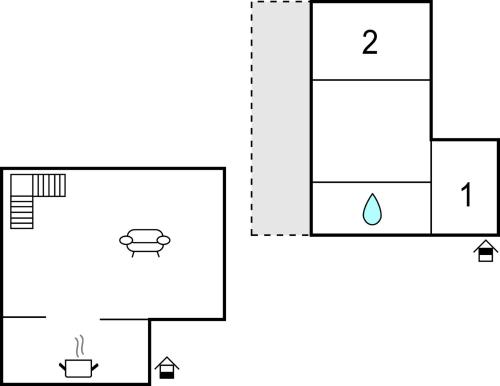 Floor plans, Casa Ricci in Cossignano Floor plans, Casa Ricci in Cossignano