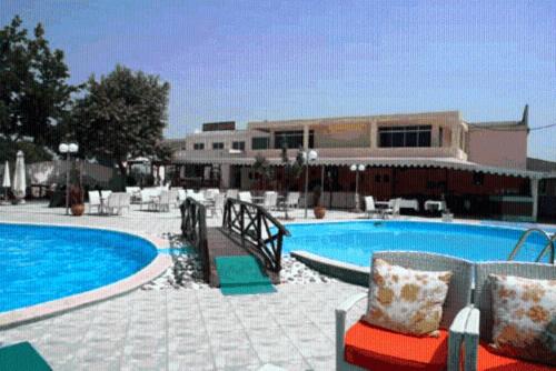 Swimming pool, Achillion Palace in Kalambaki Swimming pool, Achillion Palace in Kalambaki