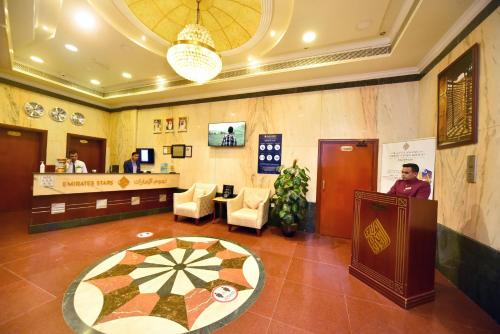 Lobby, Emirates Stars Hotel Apartments Sharjah in Sharjah Lobby, Emirates Stars Hotel Apartments Sharjah in Sharjah