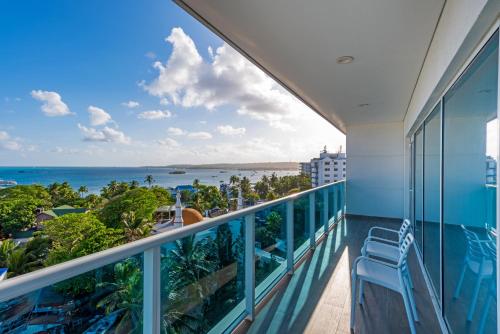 Terraza/balcón, Aquamare Hotel in Isla San Andrés Terraza/balcón, Aquamare Hotel in Isla San Andrés