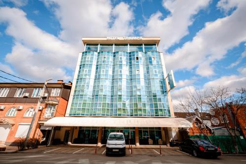 Exterior view, Triumph Hotel in Tsentralny Exterior view, Triumph Hotel in Tsentralny