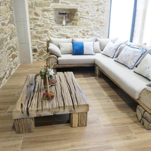 Közös társalgó / TV, Casa Leonor de Aurora in Baio Közös társalgó / TV, Casa Leonor de Aurora in Baio