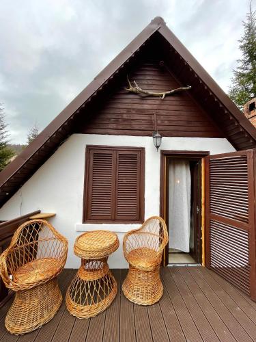 A szálláshely kívülről, Cabana din Poveste Valea Doftanei in Traisteni A szálláshely kívülről, Cabana din Poveste Valea Doftanei in Traisteni