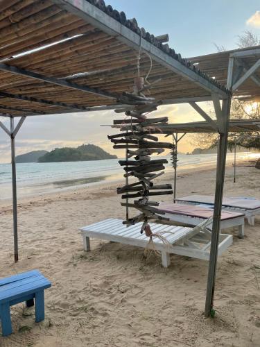Beach, Sabai Beach Resort in Ao Kao Beach, Sabai Beach Resort in Ao Kao