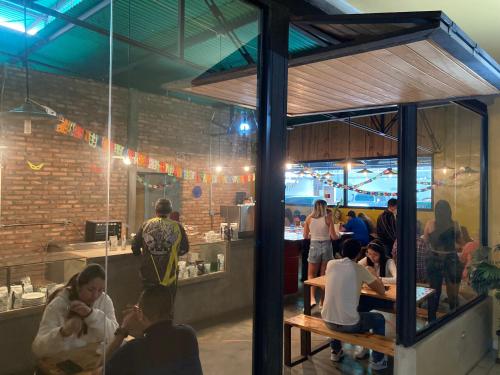 Vista exterior, Hotel Plaza CA in Merida Vista exterior, Hotel Plaza CA in Merida