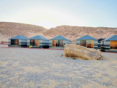 Exterior view, Shakria Bedouin Life Camp in Wadi Rum Exterior view, Shakria Bedouin Life Camp in Wadi Rum