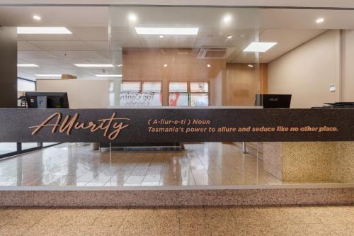Lobby, Allurity Hotel in Hobart Lobby, Allurity Hotel in Hobart