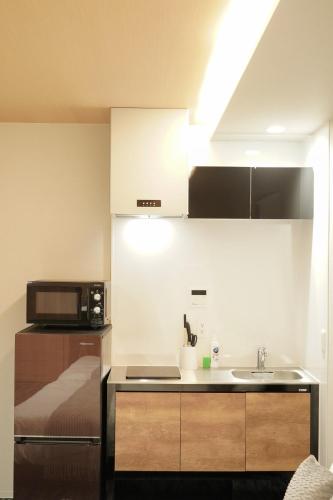Kitchen, Liaison Court Nishikujo Universal Bay near Nishi Kujo Train Station Kitchen, Liaison Court Nishikujo Universal Bay near Nishi Kujo Train Station