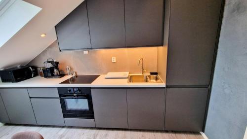 Lovely 2-bedroom loft with panoramic view. in Крістіансунд Lovely 2-bedroom loft with panoramic view. in Крістіансунд