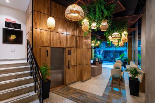 Lobby, Sea Avenue Hotel in San Andres Island Lobby, Sea Avenue Hotel in San Andres Island