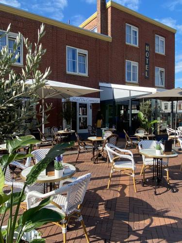 Terraza/balcón, Hotel Du Commerce in Sluis Terraza/balcón, Hotel Du Commerce in Sluis