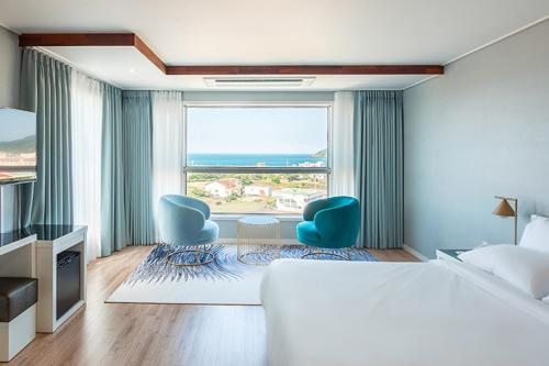 Utsikt, HOTEL SWEETCASTLE in Jocheon Utsikt, HOTEL SWEETCASTLE in Jocheon