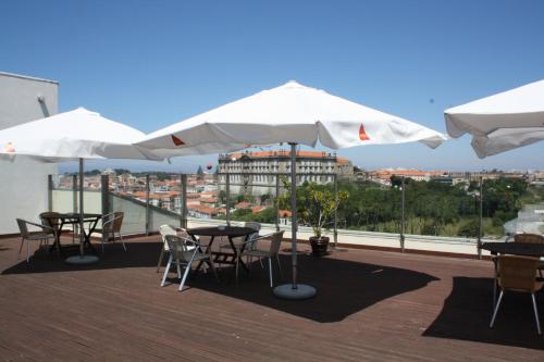 Balcony/terrace, Santana Hotel & SPA in Vila Do Conde Balcony/terrace, Santana Hotel & SPA in Vila Do Conde