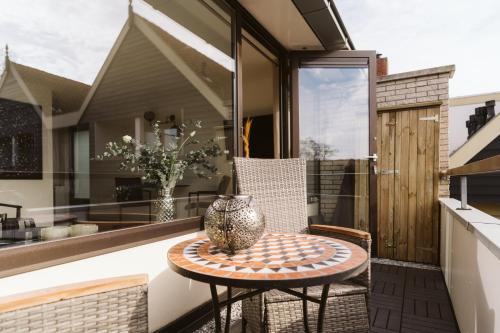 Balcony/terrace, Appartement De Torenhoeve NIEUW in Nieuw-Haamstede Balcony/terrace, Appartement De Torenhoeve NIEUW in Nieuw-Haamstede